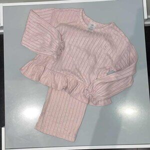 Gap – 2 piece set Girls Size 3 – Soft Blush Pink - NEW WITH TAGS